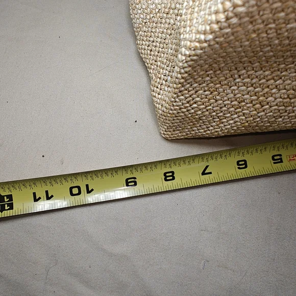 Authentic Prada Milano Raffia Tote Bag - NWB - Picture 7 of 8